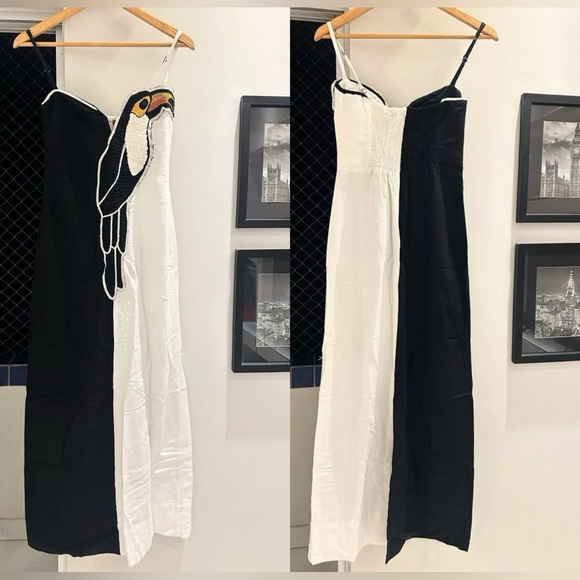 ✨Farm Rio Embroidered Tucan Dress - Picture 6 of 6